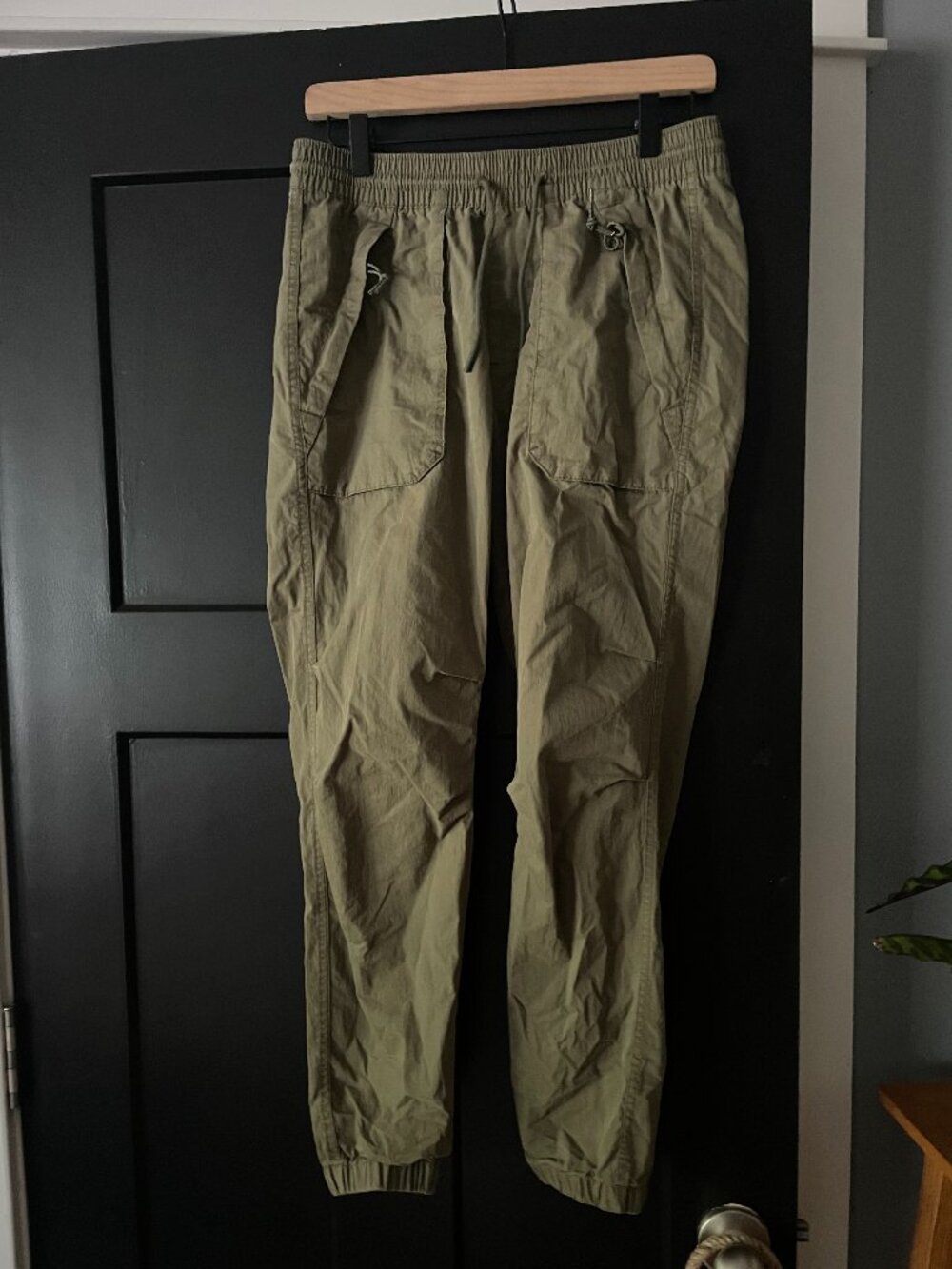 Abercrombie & Fitch Olive Green Langdon Skinny Jogger Pants